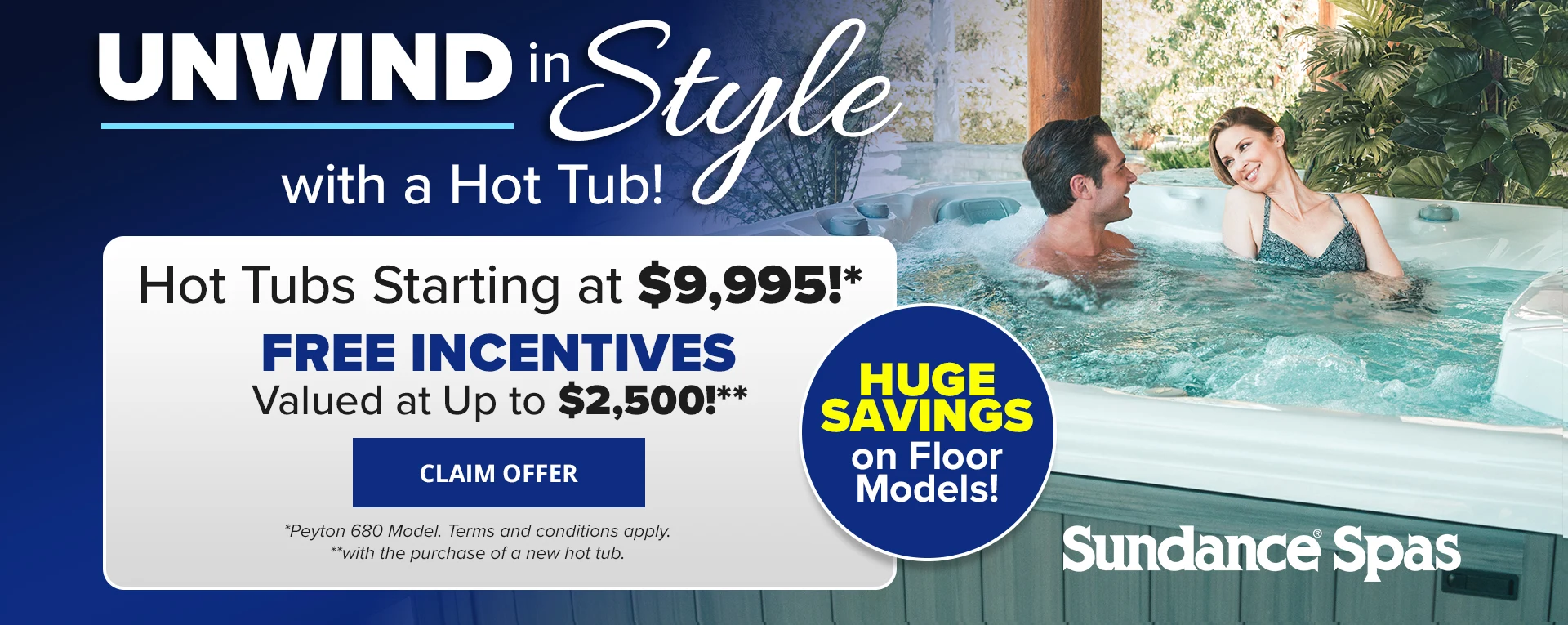 Unwind with a Hot Tub!