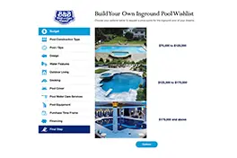 Build Your Inground Pool Wishlist