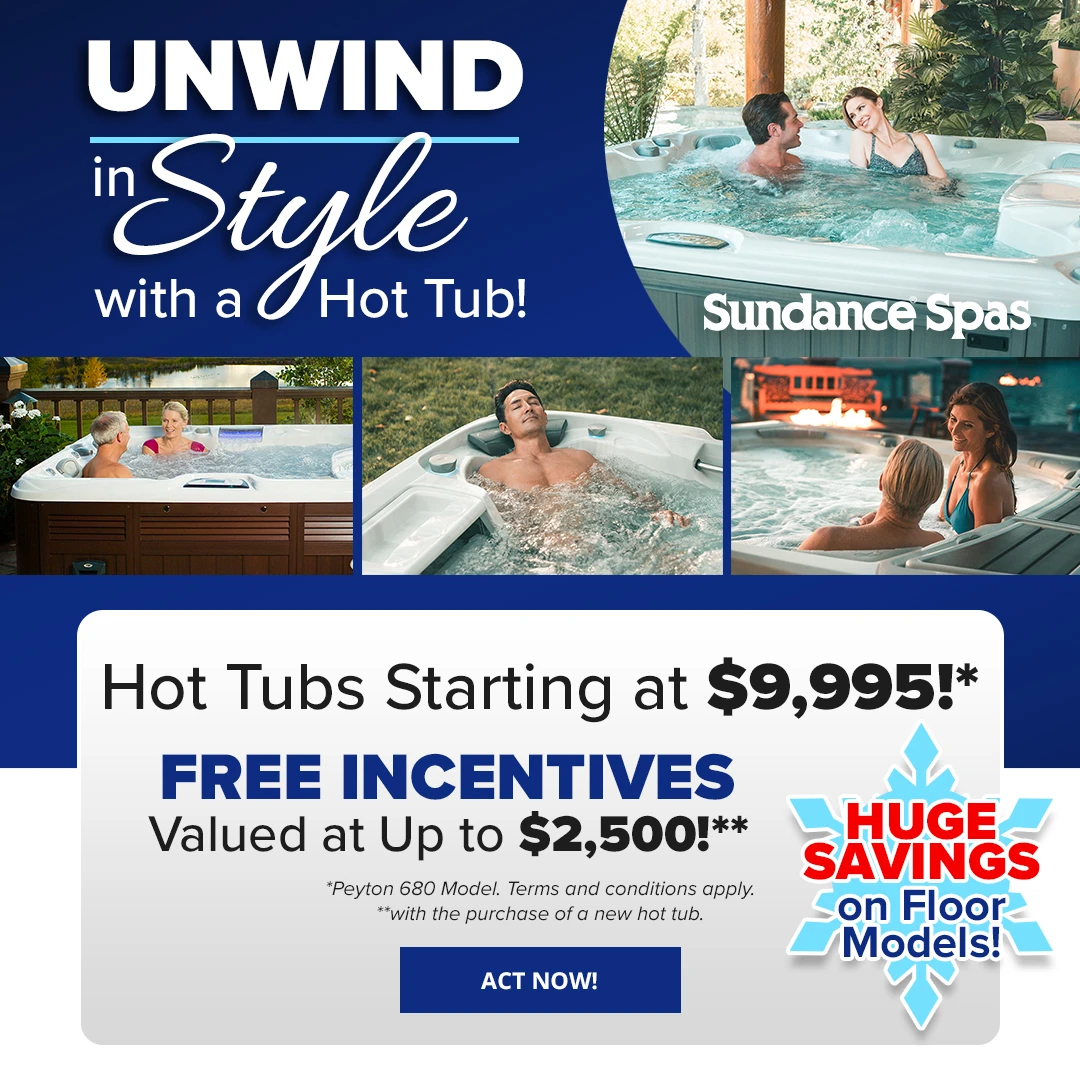 Unwind in Style with a Hot Tub!